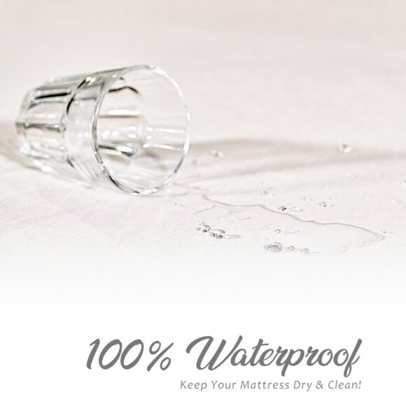 COMFIER SLEEP "100% Bamboo Mattress Protector" Waterproof- NaturallyCooling-KING - Picture 11 of 13